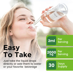 2 oz bottle of vegan liposomal glutathione drops