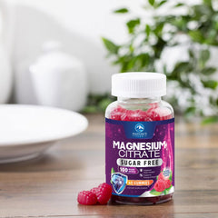 Packaging of 60 magnesium citrate gummies