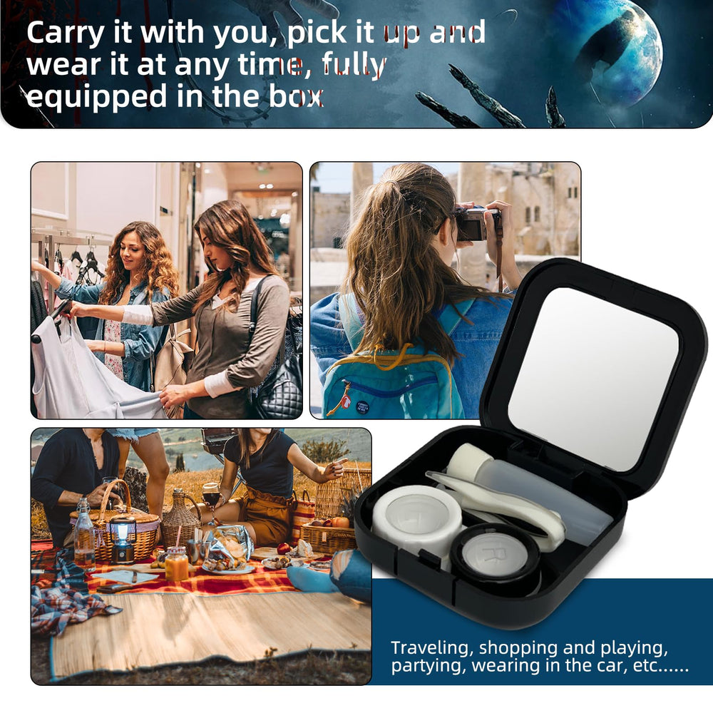 Packaging box with included accessories