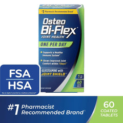 Close-up of Osteo BiFlex packaging and label