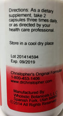 Packaging and capsules of Liver Transition Formula