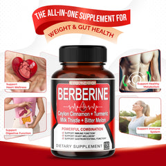 Packaging for organic Berberine supplement