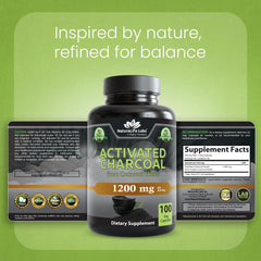Eco-friendly packaging box for NaturaLife charcoal