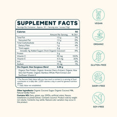 Packaging front of Ora Organic collagen powder