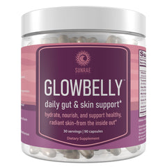 Product packaging with glossy glow and 90 capsules