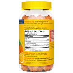 Nature Made Vitamin C gummies packaging and bottle on display