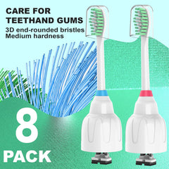 Packaging for Philips Sonicare E Series replacement heads