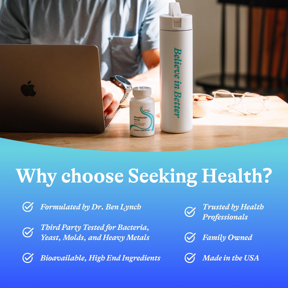 Packaging image of Seeking Health Phosphatidyl Serine 60 capsules