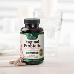 Packaging side view showing 120 capsules