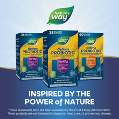 Packaging may vary for Fortify Optima probiotic bottle