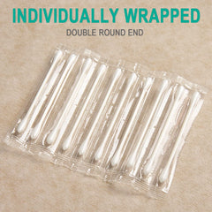 Packaging showing individual wrappers for sanitation