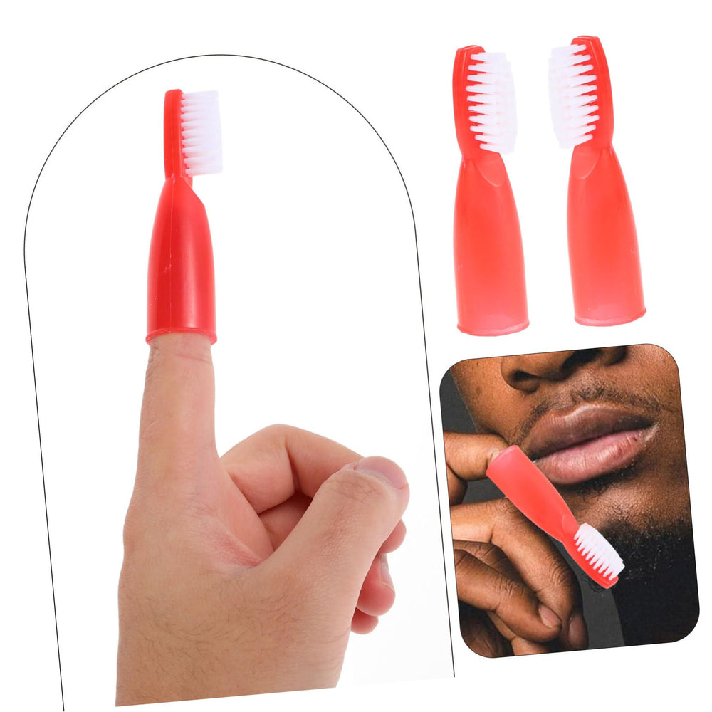PACKOVE finger sleeve toothbrush grip detail – secure facilities