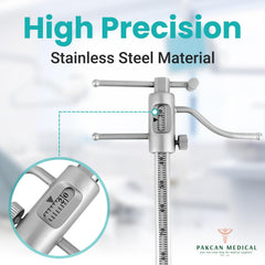 Premium stainless steel construction detail