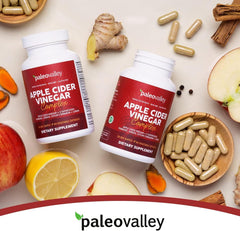 Paleovalley bottle on kitchen counter showing convenient daily routine benefit