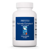 Bottle of Allergy Research Group Palmetto Complex II Prostate Support 60 softgels
