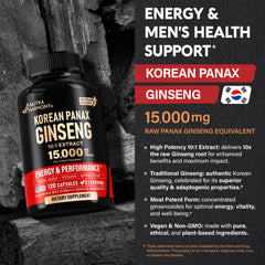 Authentic traditional Korean Panax Ginseng potency