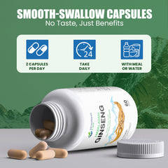 Daily dosage guidance for Panax Ginseng 1000mg
