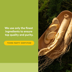 Third-party testing badge for GMOs and contaminants