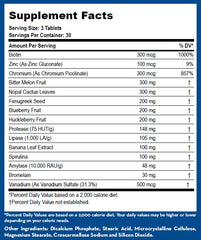 Pancreas Health capsules close-up