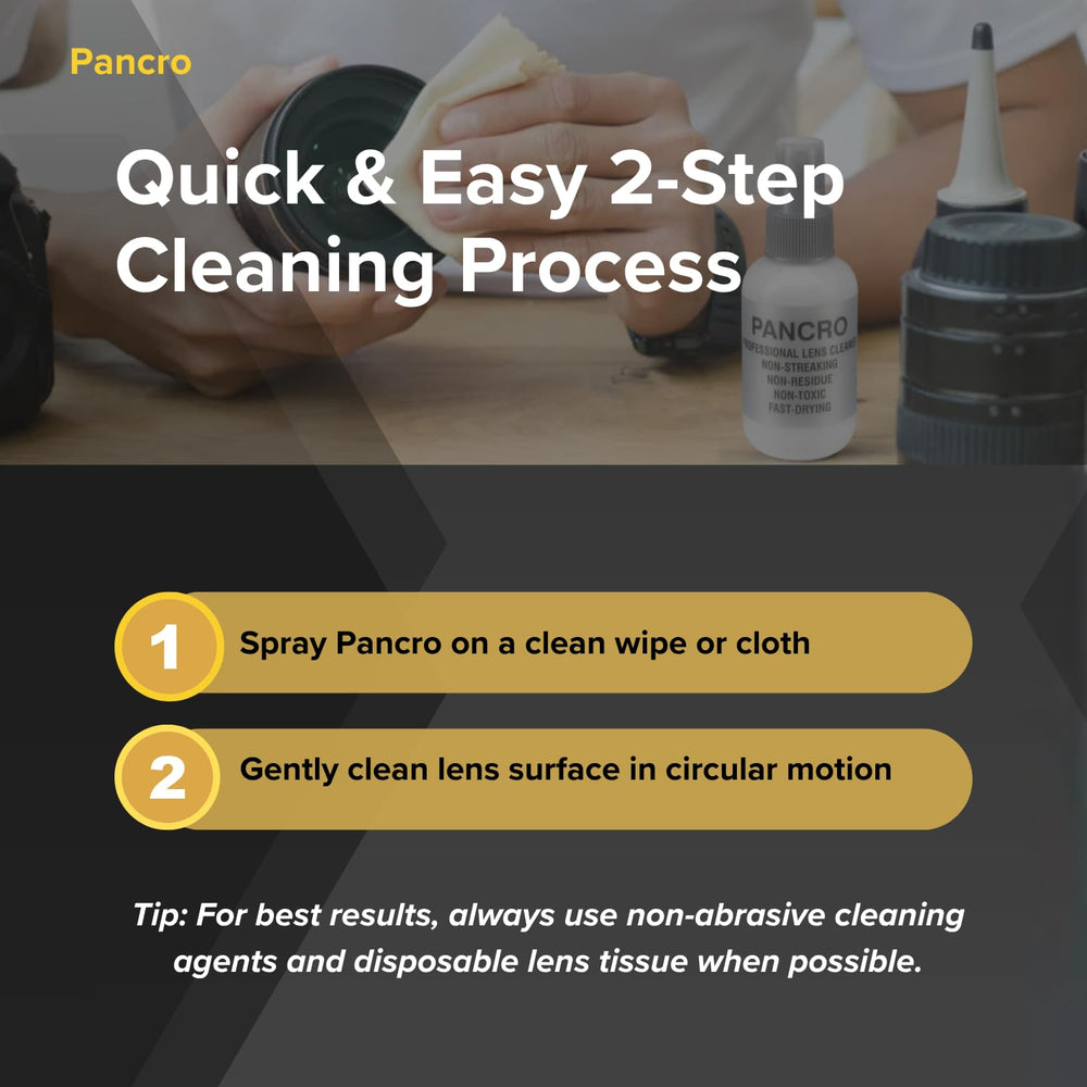 Versatile lens cleaner for glasses, sunglasses, and cameras