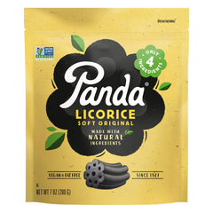 Panda Natural Soft Original Licorice four-pack front view
