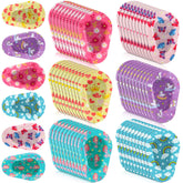 Panelee kids eye patches set with six styles featuring mermaid design