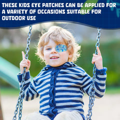 Breathable lightweight eye patches for everyday wear