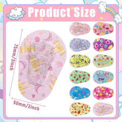 Soft non-woven fabric eye patch for children