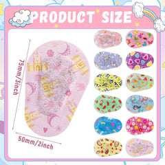 Soft nonwoven fabric eye patch for children