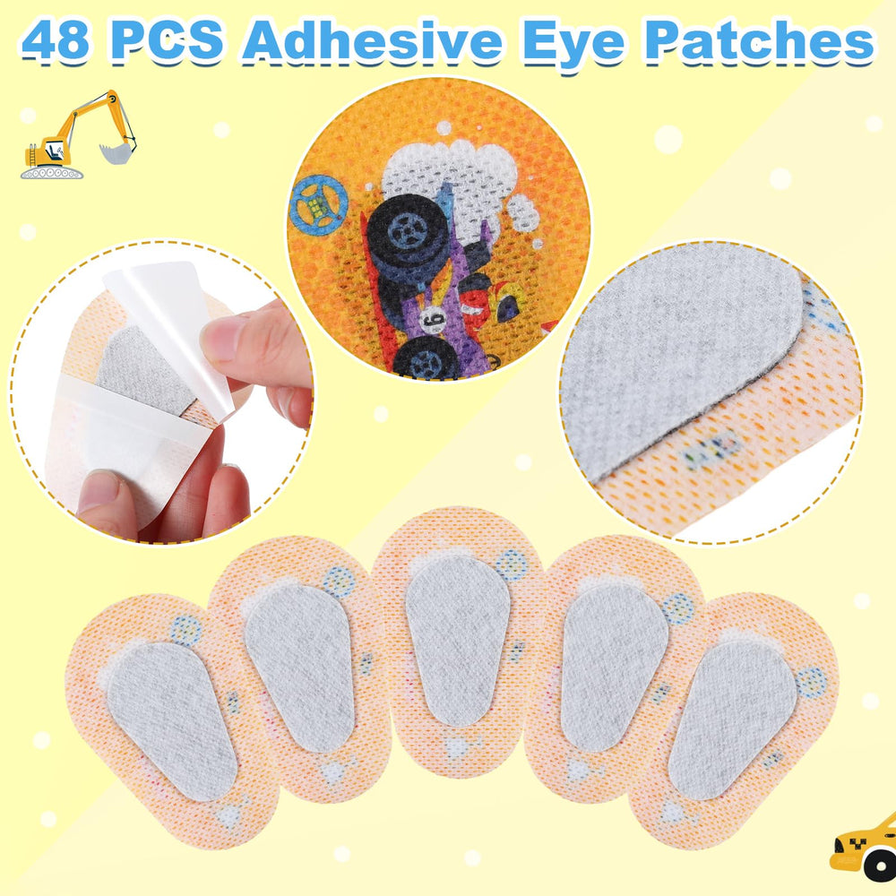 Secure adhesive design for Panitay eye patches, up to 6 hours