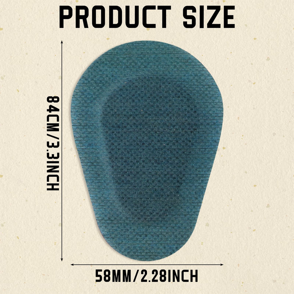 Breathable non-woven cotton eye patch close-up