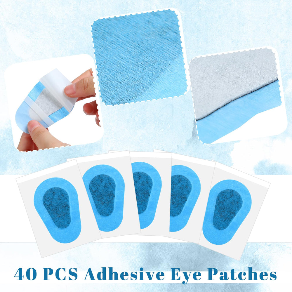 3.3 x 2.3 inch eye patch size for easy wear