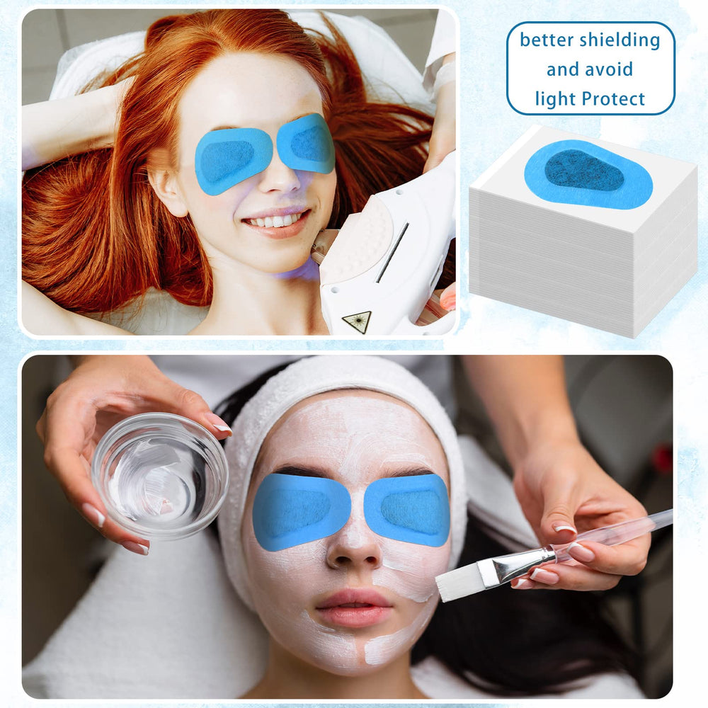 Latex-free adhesive eye patch suitable for sensitive skin