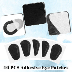Adult wearing Panitay eye patch