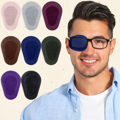 Breathable nonwoven cotton eye patch material close-up