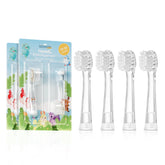Papablic replacement toothbrush heads compatible with BabyHandy & Toddler Sonic Electric Toothbrushes (18-36 months)