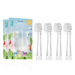 Papablic replacement toothbrush heads compatible with BabyHandy & Toddler Sonic Electric Toothbrushes (18-36 months)