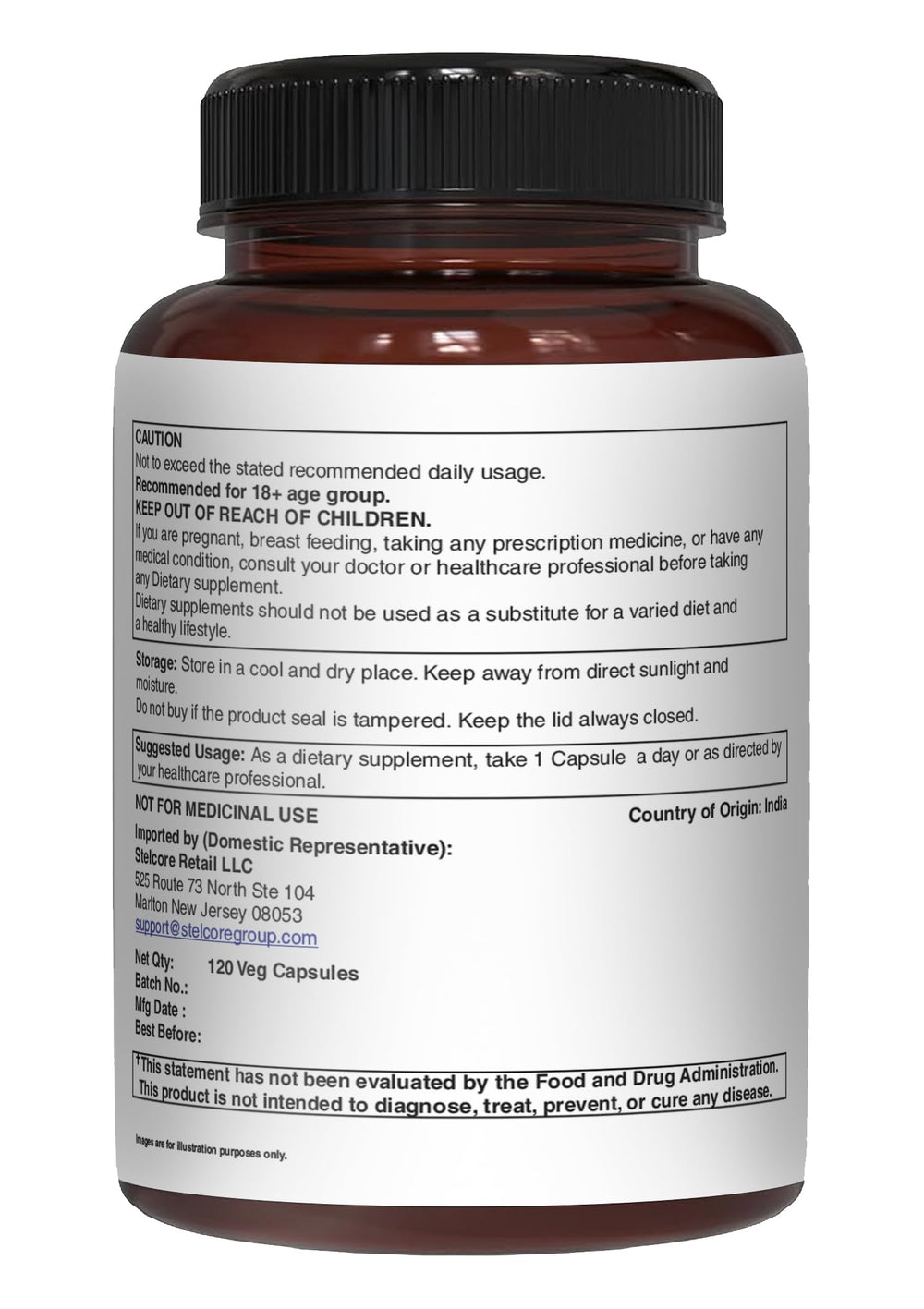 Ingredients panel showing Carica Papaya fruit and leaf extract
