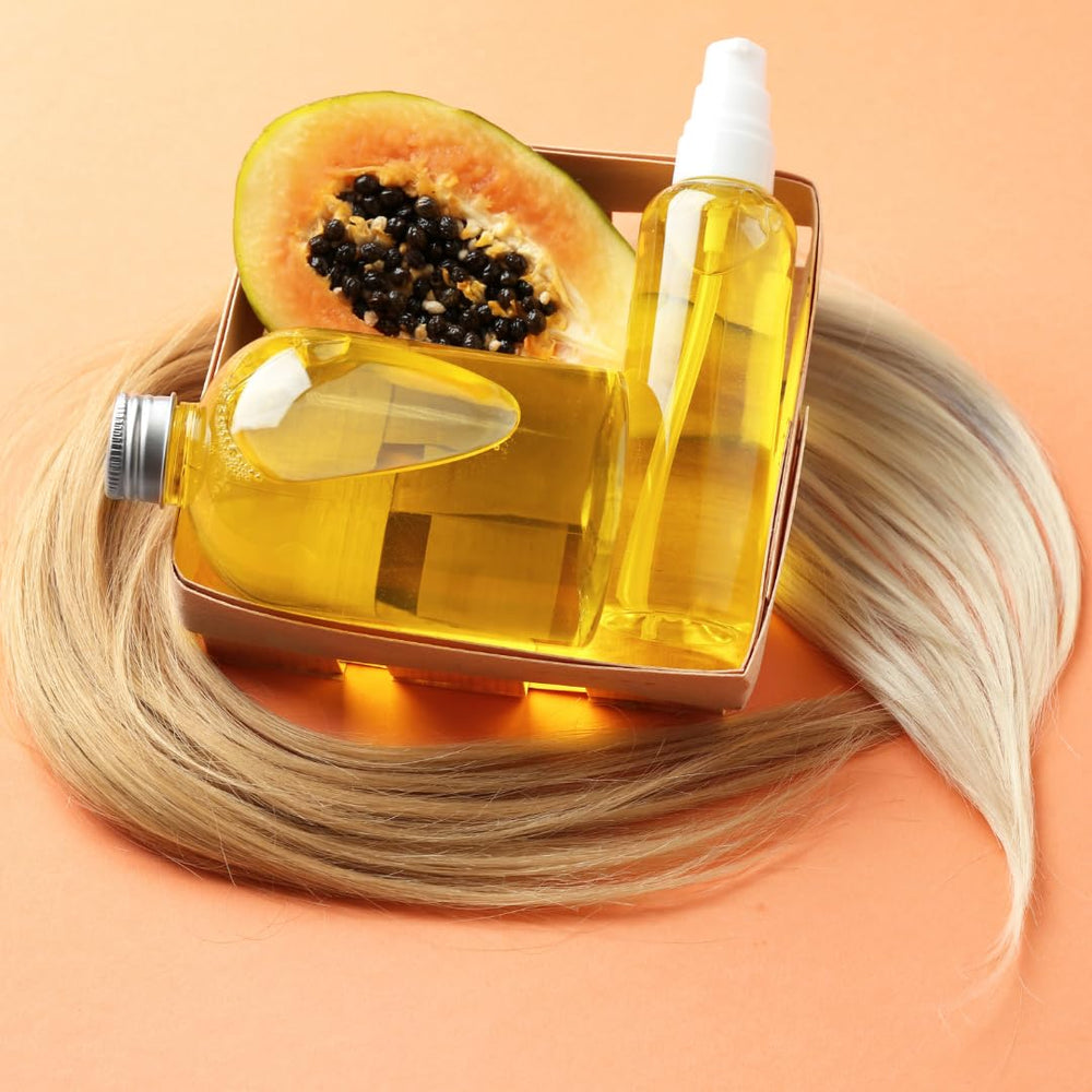 100 Day supply label on Papaya Extract capsules