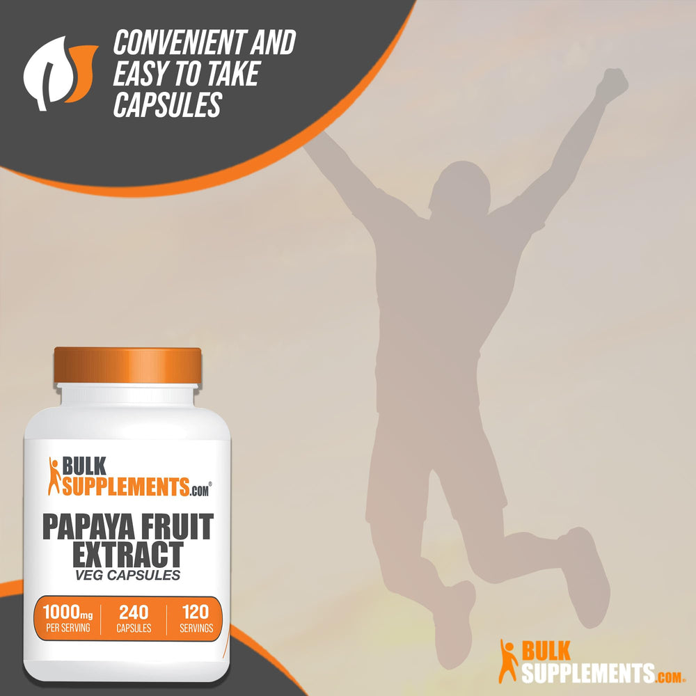 Capsules spilled next to bottle for display