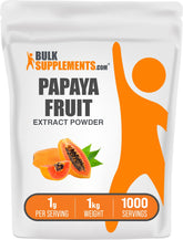 BulkSupplements Papaya Fruit Extract Powder 1kg packaging