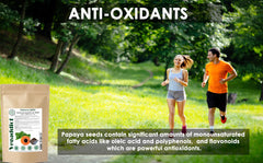 Laboratory tested papaya seeds