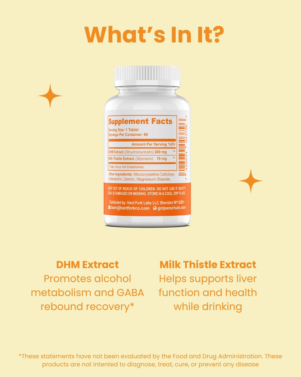 Milk thistle Silymarin and DHM plant extracts