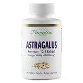 Paradise Herbs Astragalus Extract Vegetarian Capsules bottle