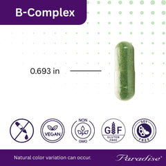 Pack of 2 bottles of Earth's Blend B-Complex