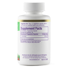 Container of 60 vegetarian capsules
