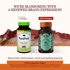 Parafree packaging showing 60 softgels