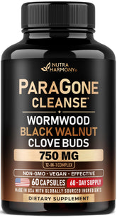 ParaGone cleanse complex 750mg bottle