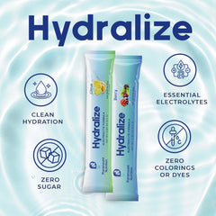 30 portable electrolyte sticks in a compact carry bag