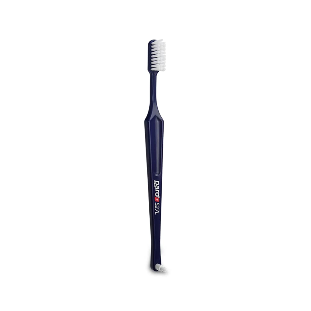 Paro S27L compatible with AminToothpaste 1250ppm AminF and Isola F interdental brushes